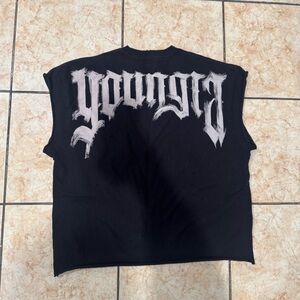 YoungLA Black Tank Top